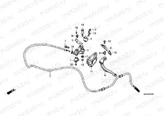 F-5-50 PARKING BRAKE LEVER