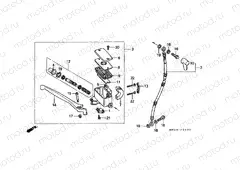 F-5 FR. BRAKE MASTER CYLINDER