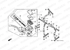 F-5 FR. BRAKE MASTER CYLINDER