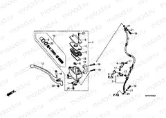 F-5 FRONT BRAKE MASTER CYLINDER