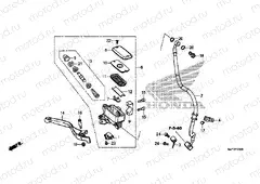 F-5 FRONT BRAKE MASTER CYLINDER