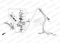 F-5 FRONT BRAKE MASTER CYLINDER