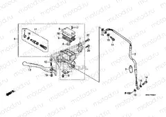 F-5 FRONT BRAKE MASTER CYLINDER