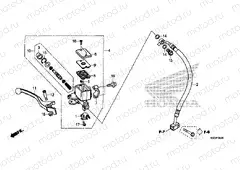 F-5 FRONT BRAKE MASTER CYLINDER