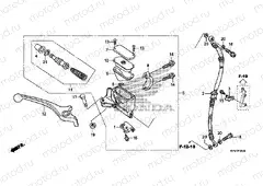 F-5 FRONT BRAKE MASTER CYLINDER
