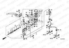 F-5 FRONT BRAKE MASTER CYLINDER (CBR600RR)