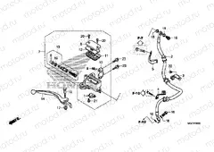 F-5 FRONT BRAKE MASTER CYLINDER (STD)