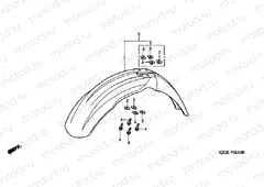 F-5 FRONT FENDER