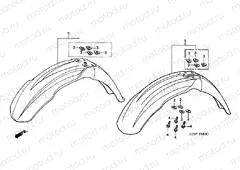 F-5 FRONT FENDER