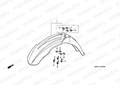 F-5 FRONT FENDER