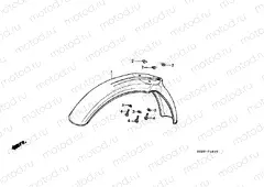 F-5 FRONT FENDER