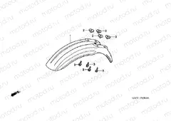 F-5 FRONT FENDER