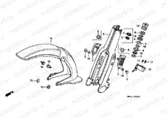 F-5 FRONT FORK / FRONT FENDER