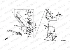 F-5 FRONT MASTER CYLINDER (CBF1000F)