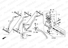 F-5 REAR MASTER CYLINDER