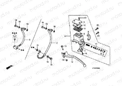 F-5 REAR MASTER CYLINDER