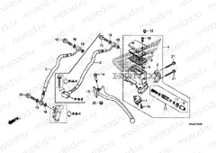 F-5 RR. BRAKE MASTER CYLINDER