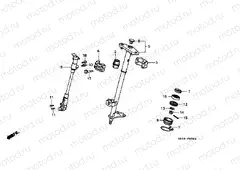 F-5 STEERING AXLE / UPPER AXLE