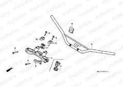 F-5 STEERING BAR TUBE / UPPER BRIDGE