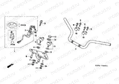F-5 TIE ROD TUBE / UPPER BRIDGE (CBF1505 / M5 / 6 / M6)