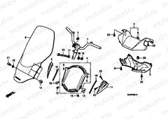 F-6-1 HANDLE PIPE/HANDLE COVER (FES1257/A7)(FES1507/A7)