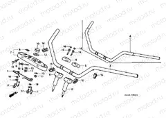 F-6-1 TIE ROD TUBE / UPPER BRIDGE (VT1100C2)