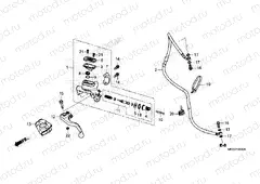F-6 CLUTCH MASTER CYLINDER