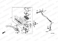 F-6 FRONT BRAKE MASTER CYLINDER