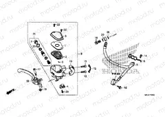 F-6 FRONT BRAKE MASTER CYLINDER