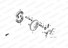 F-6 FRONT BRAKE PANEL