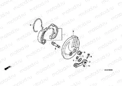 F-6 FRONT BRAKE PANEL