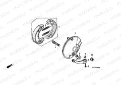 F-6 FRONT BRAKE PANEL