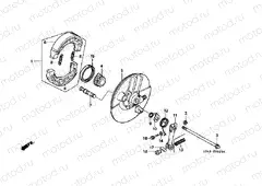 F-6 FRONT BRAKE PANEL