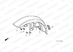F-6 FRONT FENDER