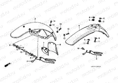 F-6 FRONT FENDER