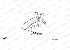 F-6 FRONT FENDER