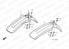 F-6 FRONT FENDER