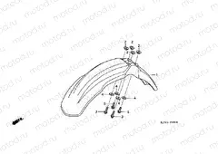 F-6 FRONT FENDER
