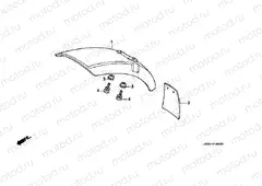 F-6 FRONT FENDER