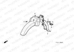 F-6 FRONT FENDER