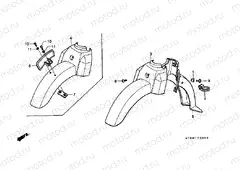 F-6 FRONT FENDER