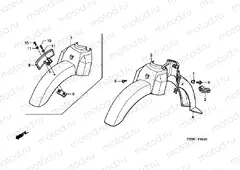 F-6 FRONT FENDER