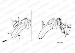 F-6 FRONT FENDER