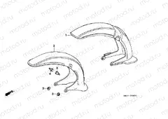 F-6 FRONT FENDER