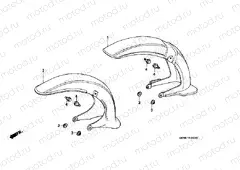 F-6 FRONT FENDER