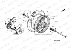 F-6 FRONT WHEEL / FRONT BRAKE PANEL