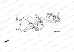 F-6 HANDLE COVER / STEERING HANDLE