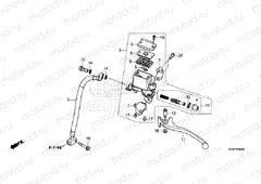 F-6 REAR BRAKE MASTER CYLINDER