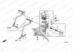 F-6 REAR BRAKE MASTER CYLINDER