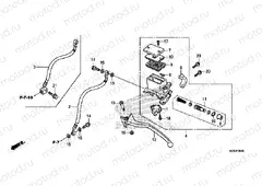 F-6 REAR BRAKE MASTER CYLINDER